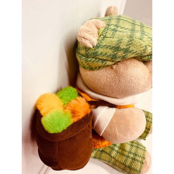 2006 Starbucks Plush Bearista Golfer Bear with Golf Bag 50th Edition 9" Plushie - Picture 7 of 9